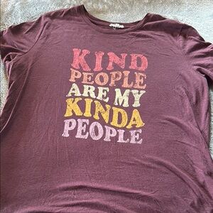 Graphic Tee with Positive Message